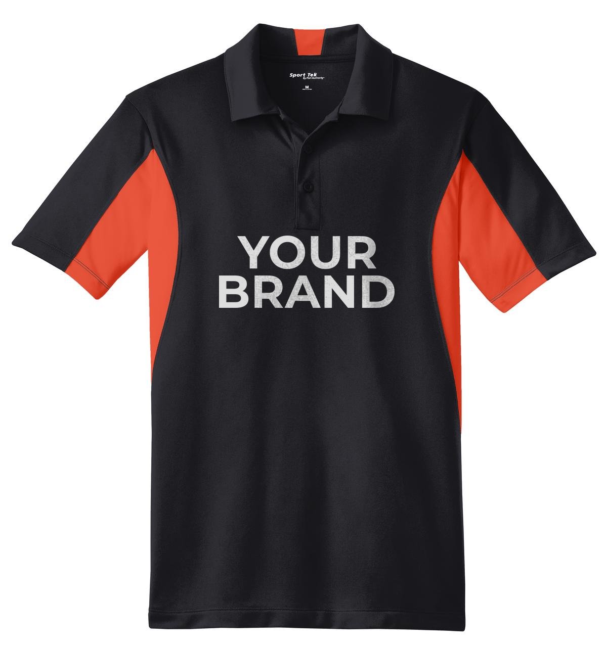Sport-Tek Side Blocked Micropique Sport-Wick Polo. ST655