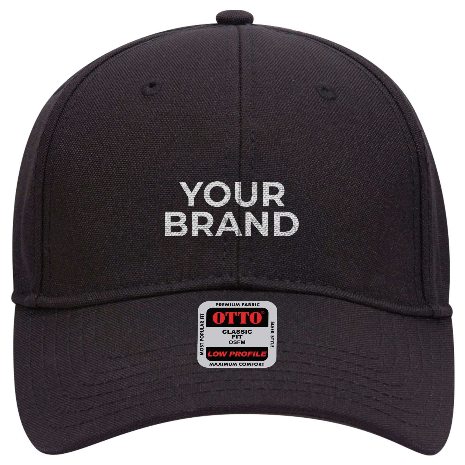 OTTO CAP® 6 Panel Low Profile Baseball Cap