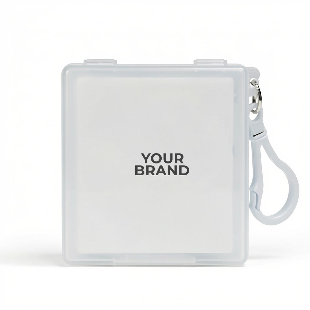 Handy Pack Sanitizing Wipes with Carabiner