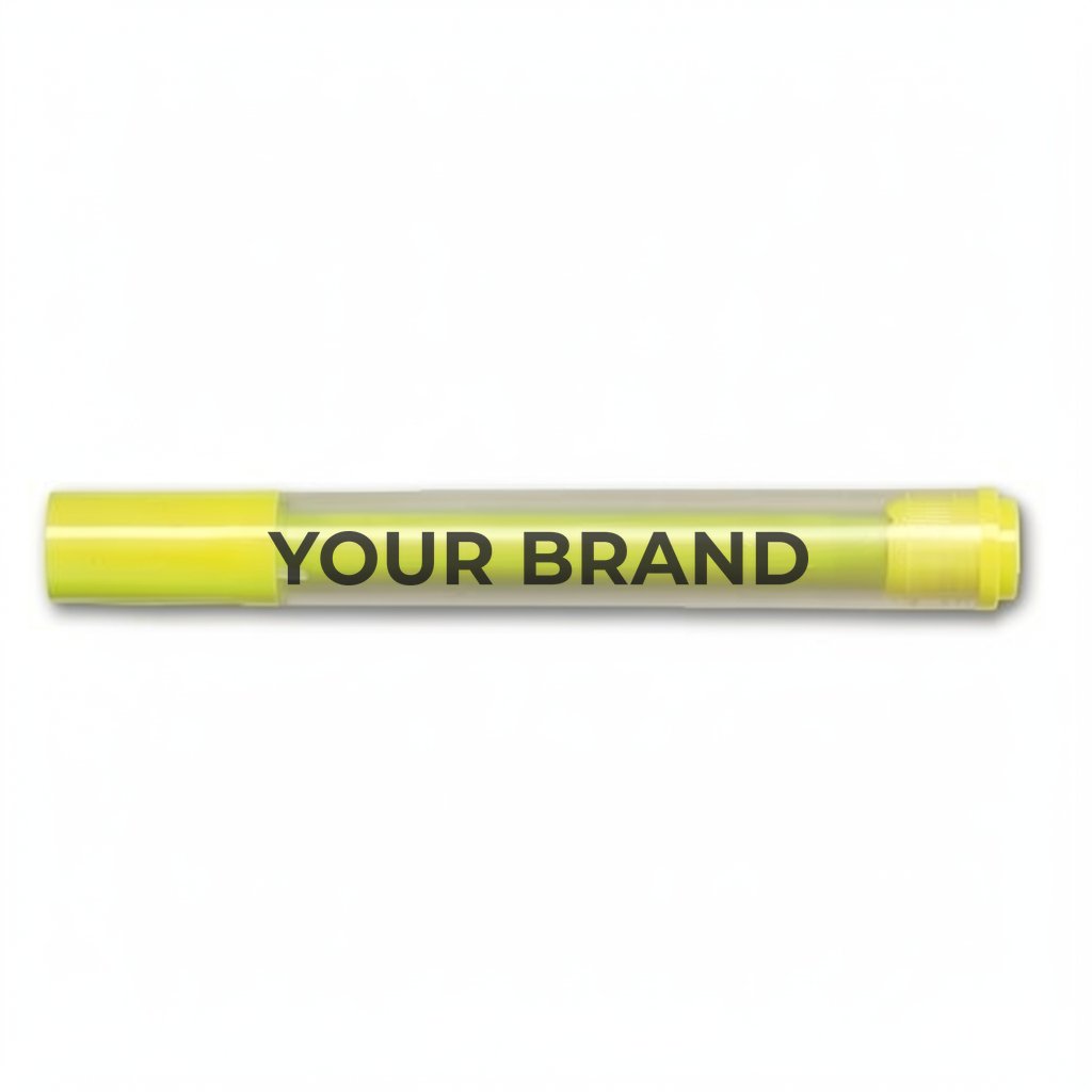 Brite Spots Clear Barrel Jumbo Highlighter - USA Union Made