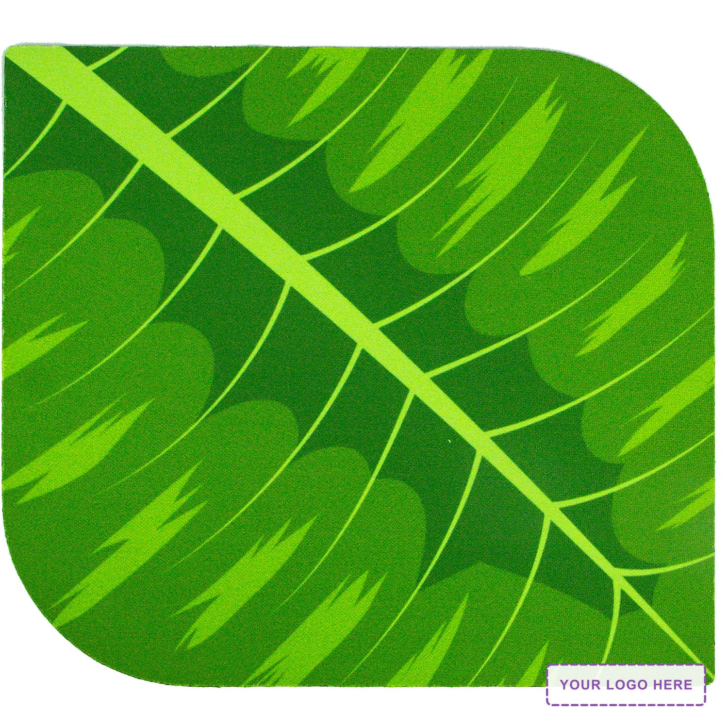 Leaf Shape Soft Mouse Pad 7.8"x7.06"x0.125"