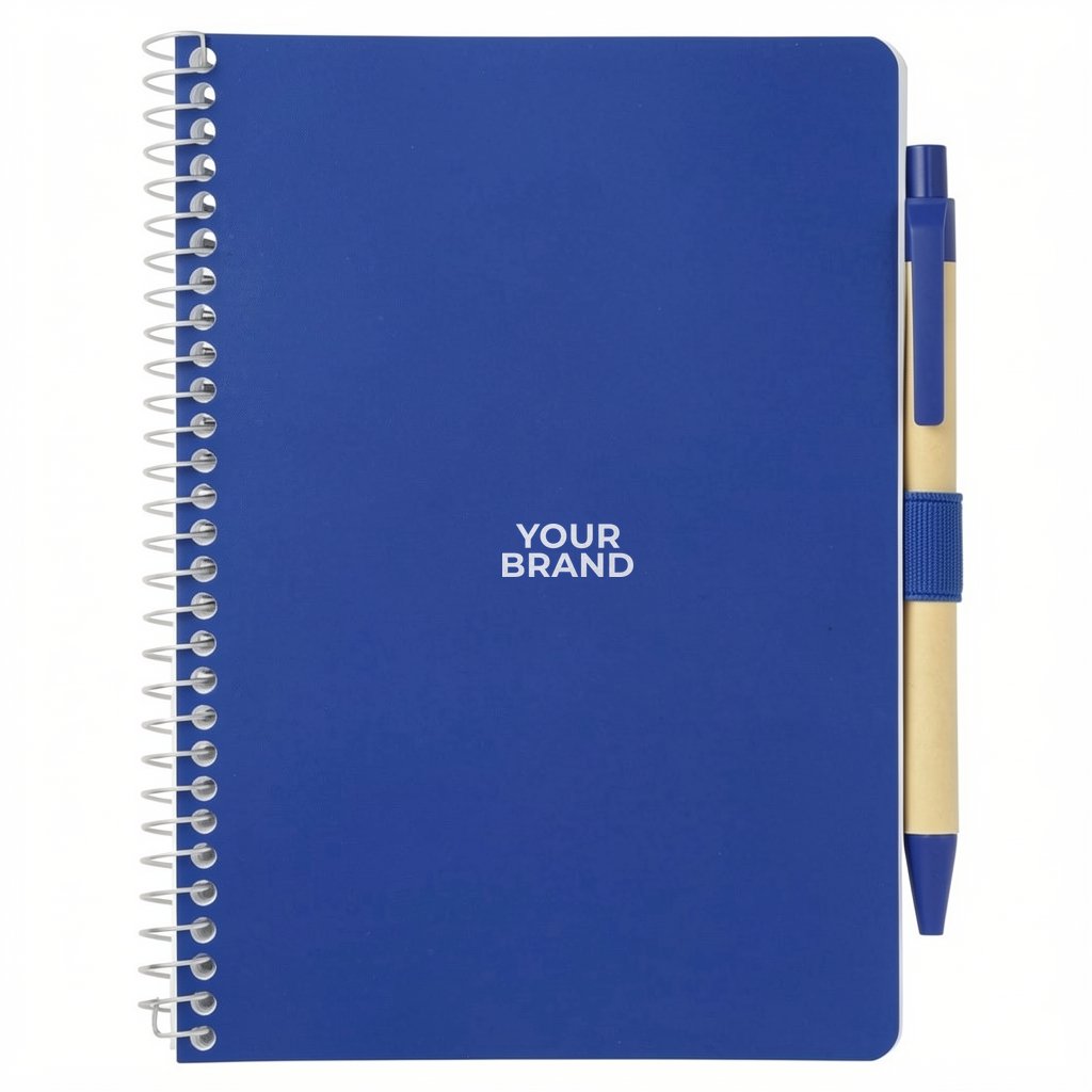 FSC® Mix 5” x 7” Spiral Notebook with Pen