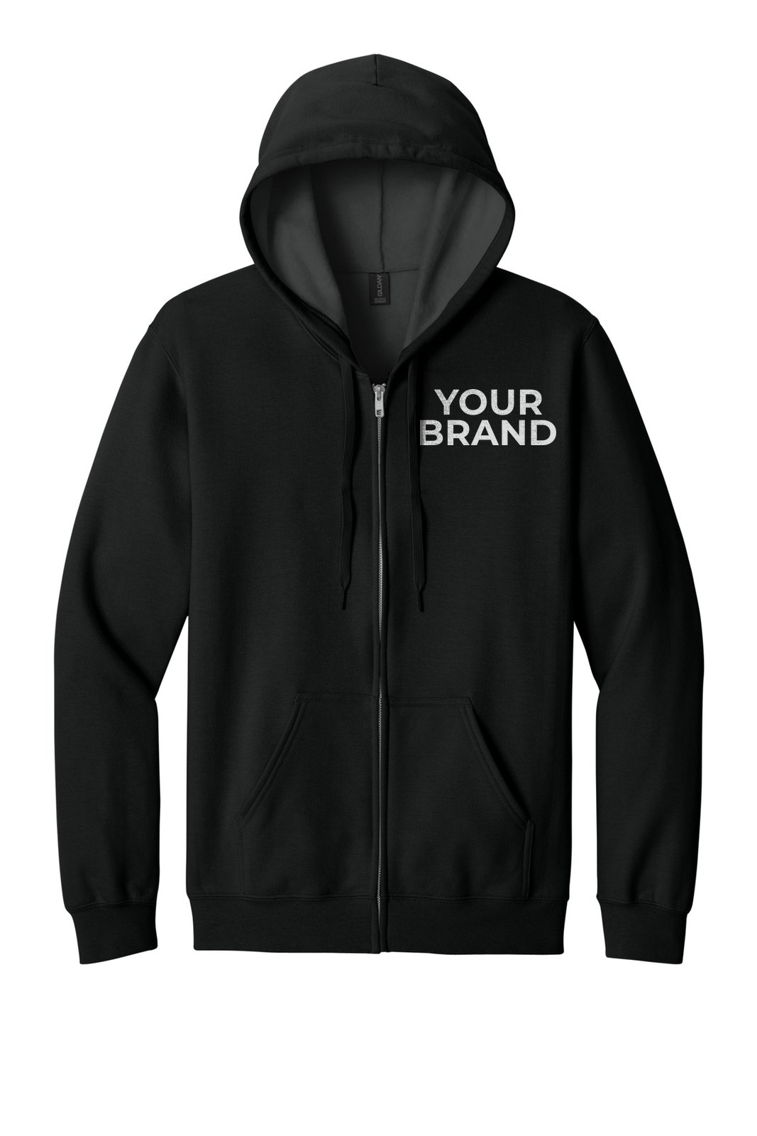 Gildan Softstyle Midweight Fleece Full-Zip Hooded Sweatshirt SF600
