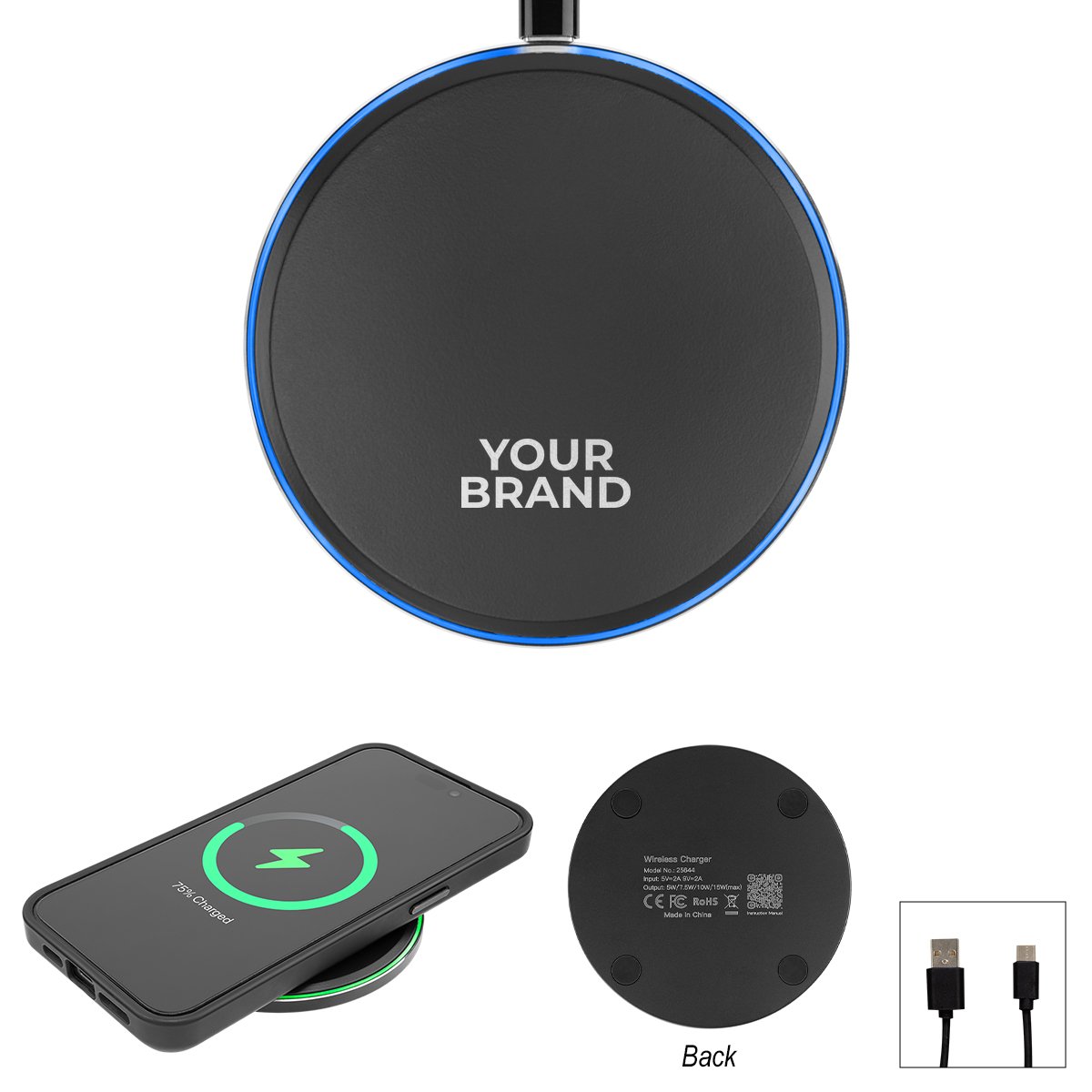 15W Slim Wireless Charging Pad
