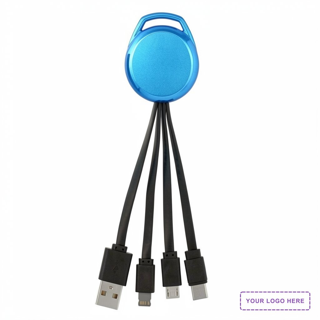 Metallic Vivid 3-IN-1 Charging Cable