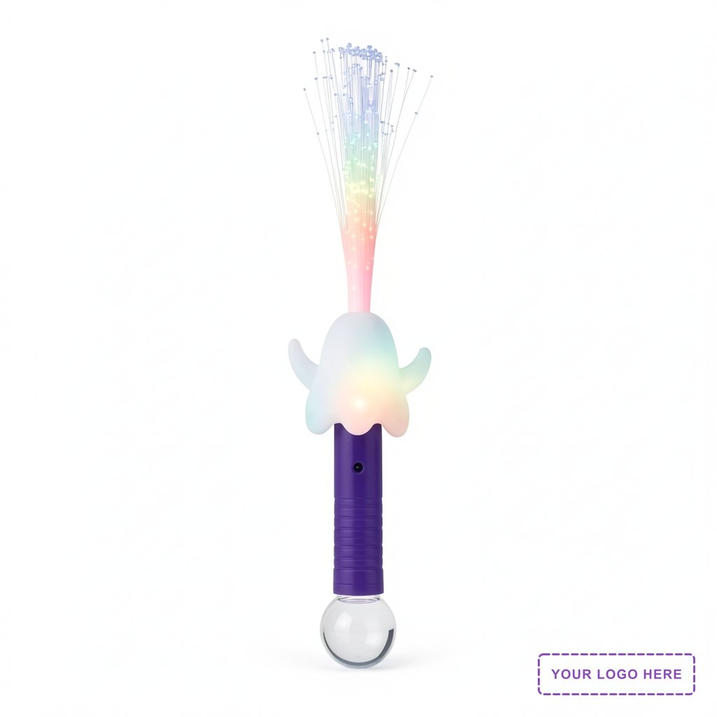Light Up Ghost Wands, LED Fiber Optics