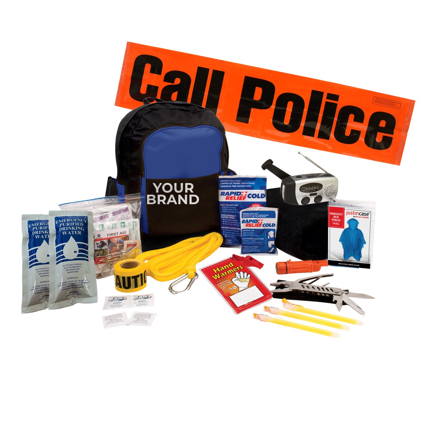 Earthquake Emergency Kit (99 Pieces)