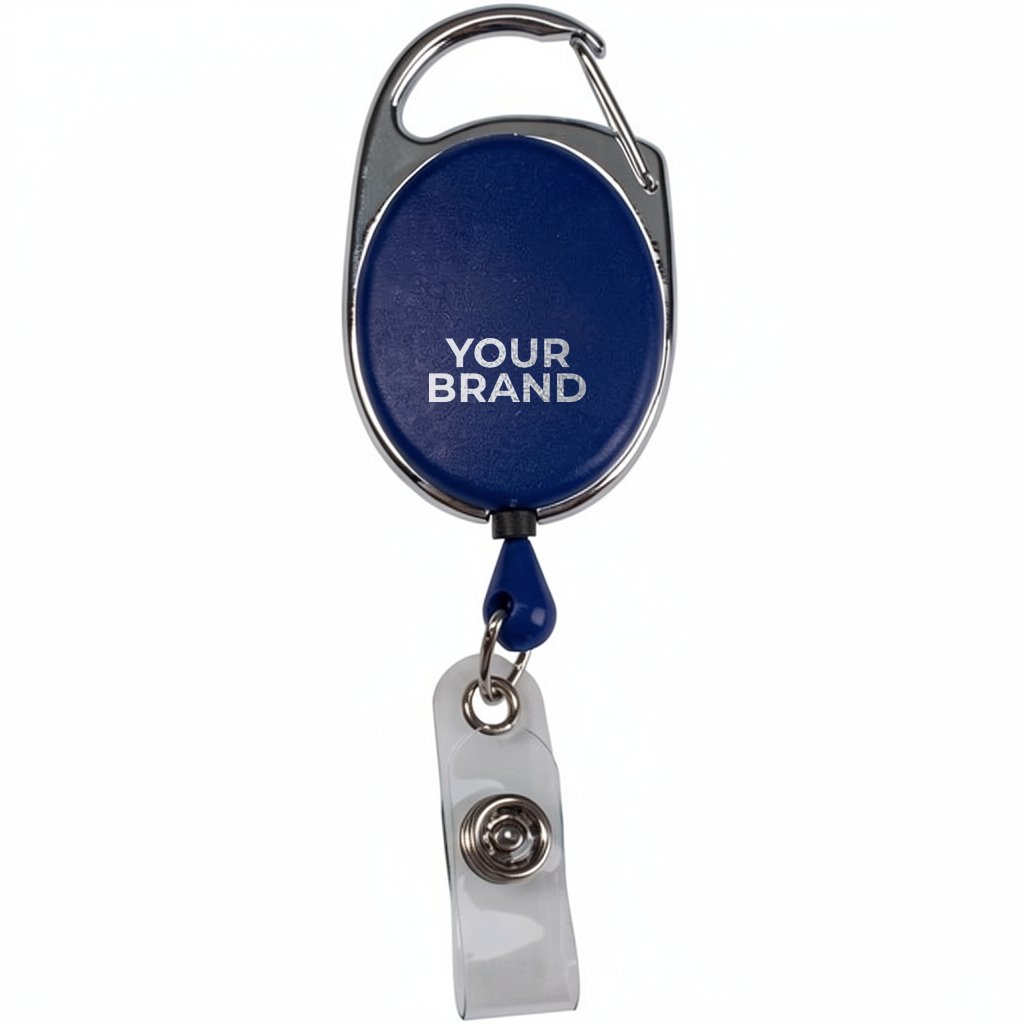 Retractable Badge Reel with Pocket Clip