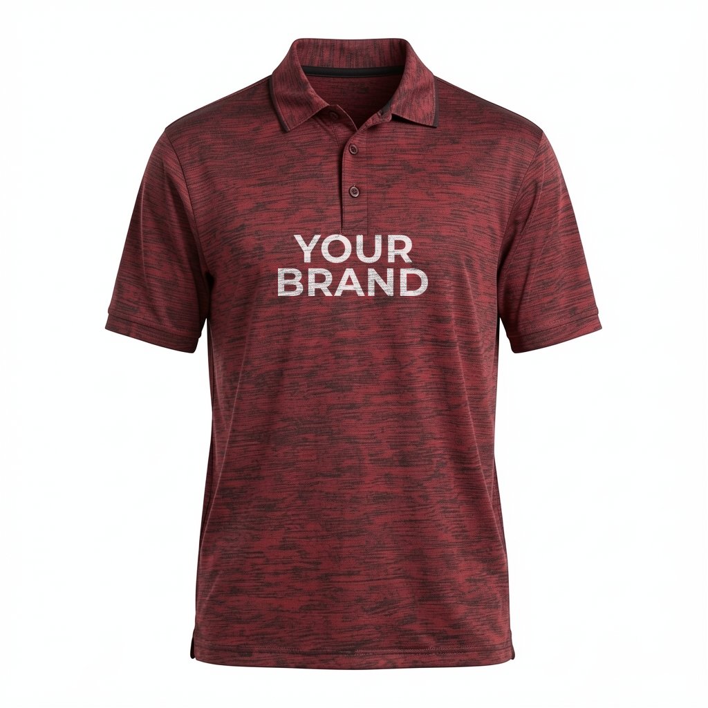 Sport-Tek PosiCharge Electric Heather Polo. ST590