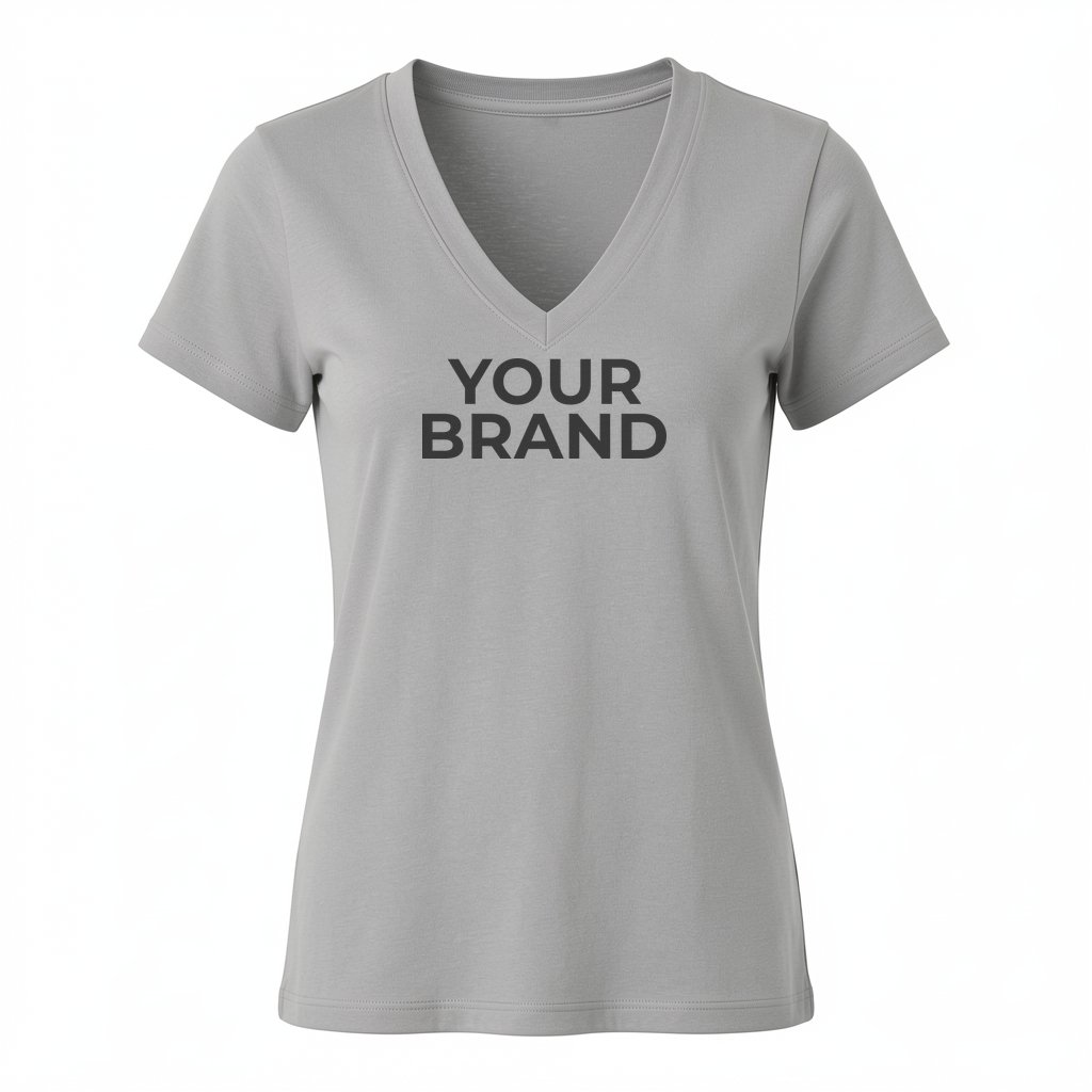 Port & Co Women's Fan Favorite Blend V-Neck Tee. LPC455V