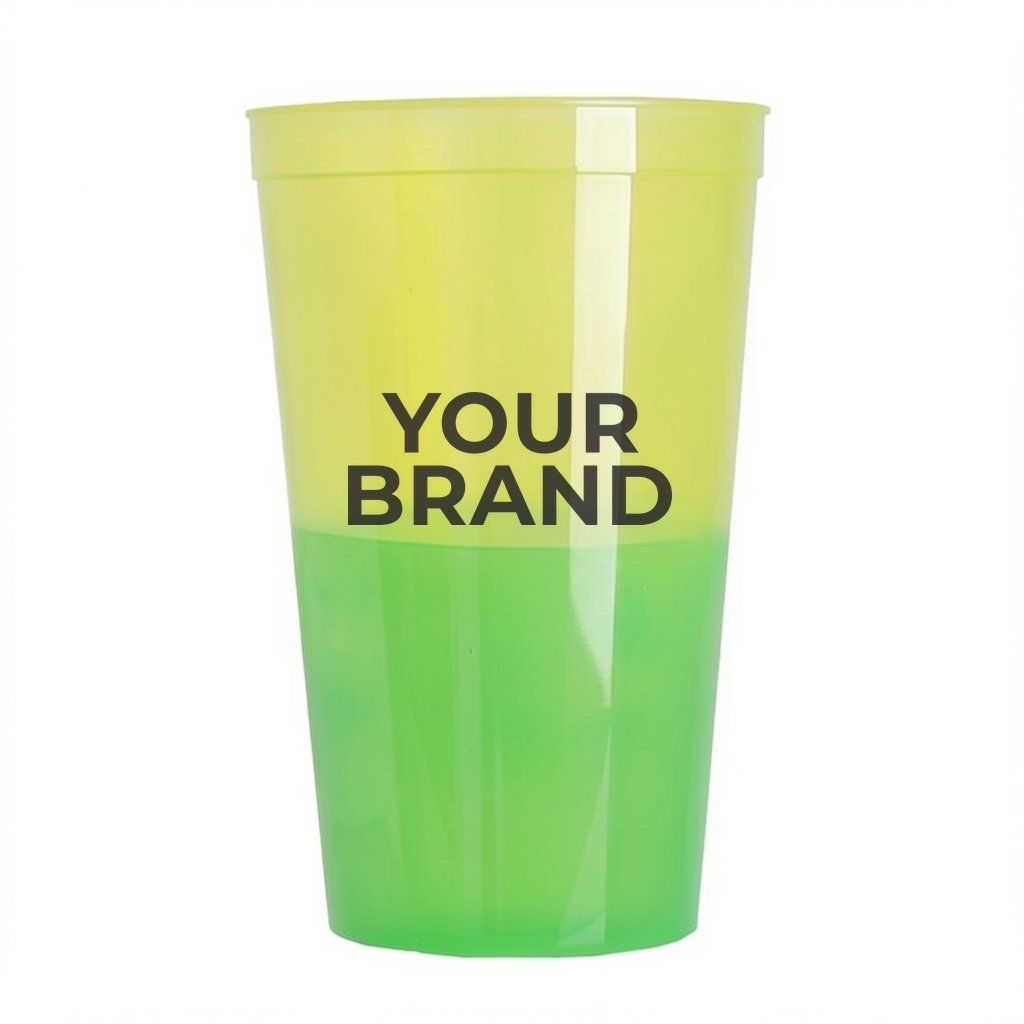 Garyline® Cups-on-the-Go Color-Changing Stadium Cup - 22 oz.
