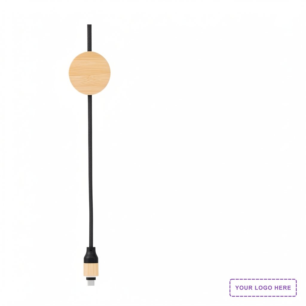 3' 60W Bamboo & rPET Fast Charging Cable