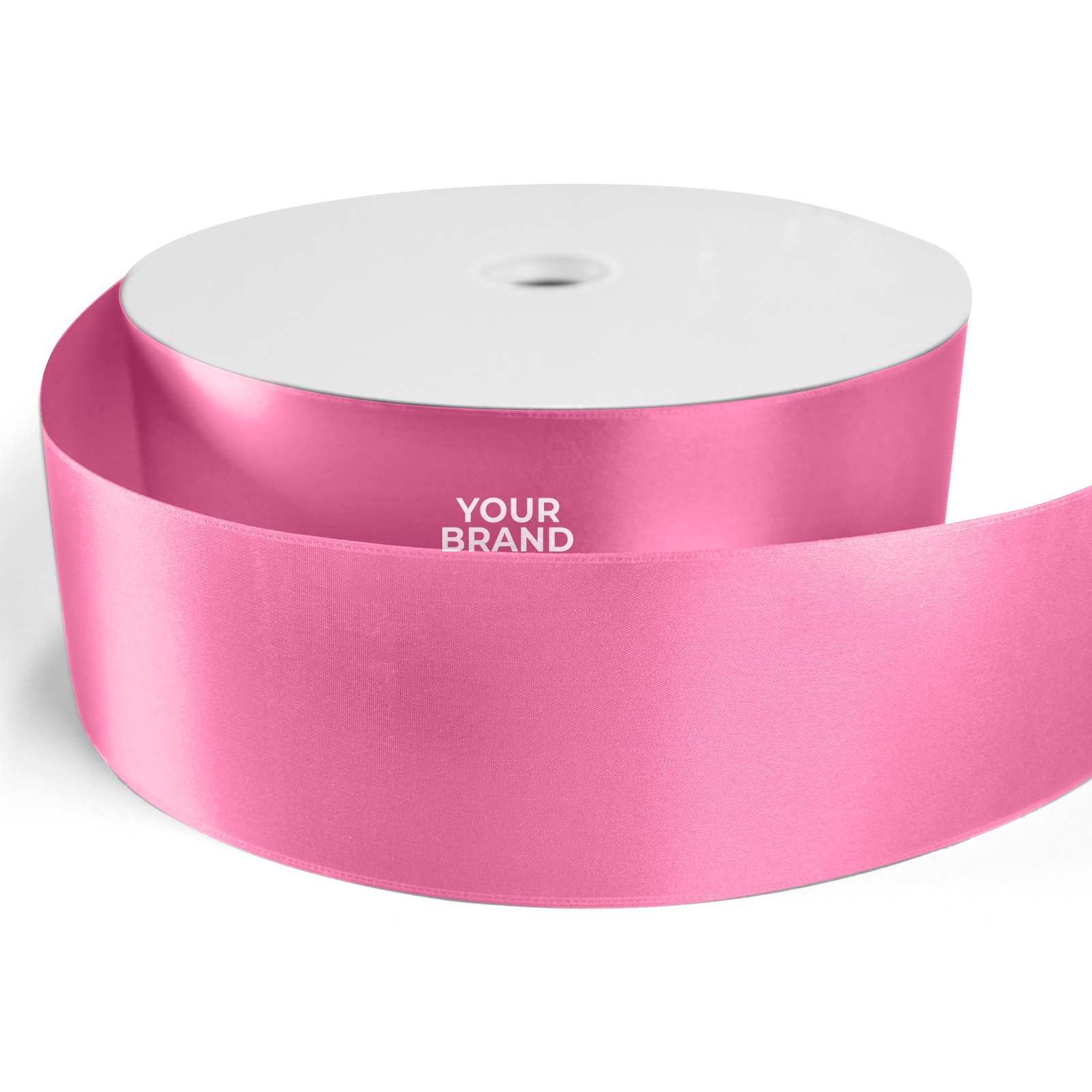 3" Badge Satin Ribbon - 25yd Roll - Foil Print