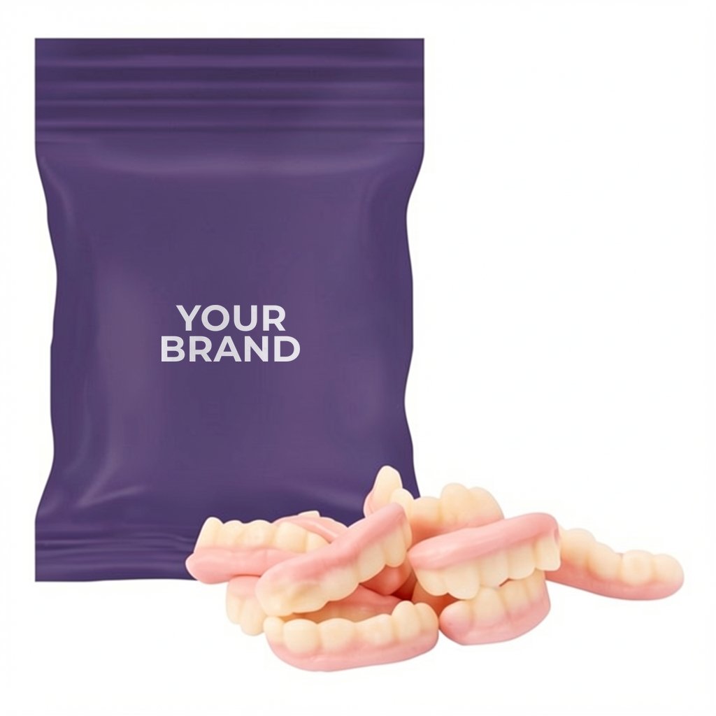 Clever Candy 2oz. Full Color DigiBag™ with Gummy Teeth