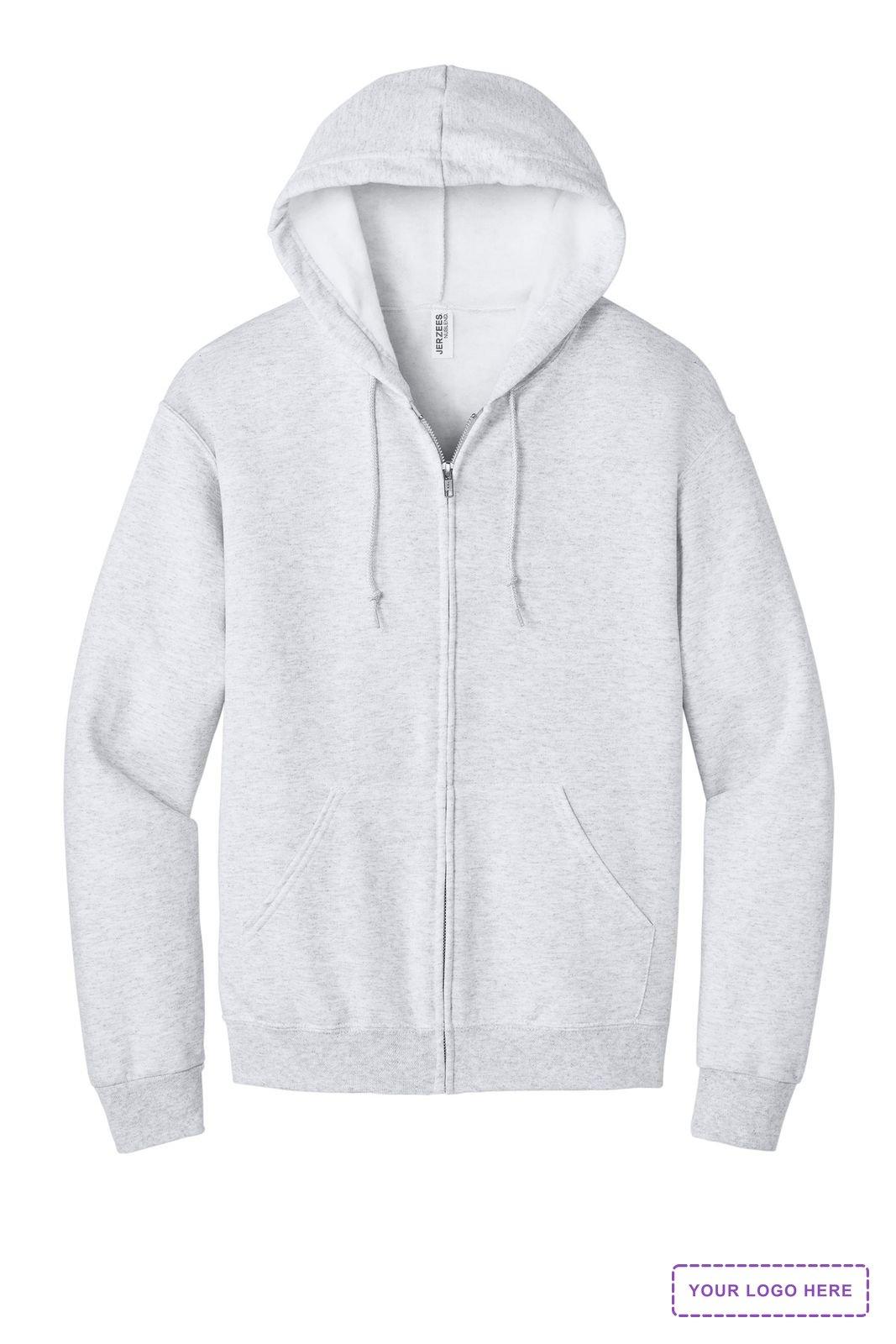 Jerzees - NuBlend Full-Zip Hooded Sweatshirt. 993M
