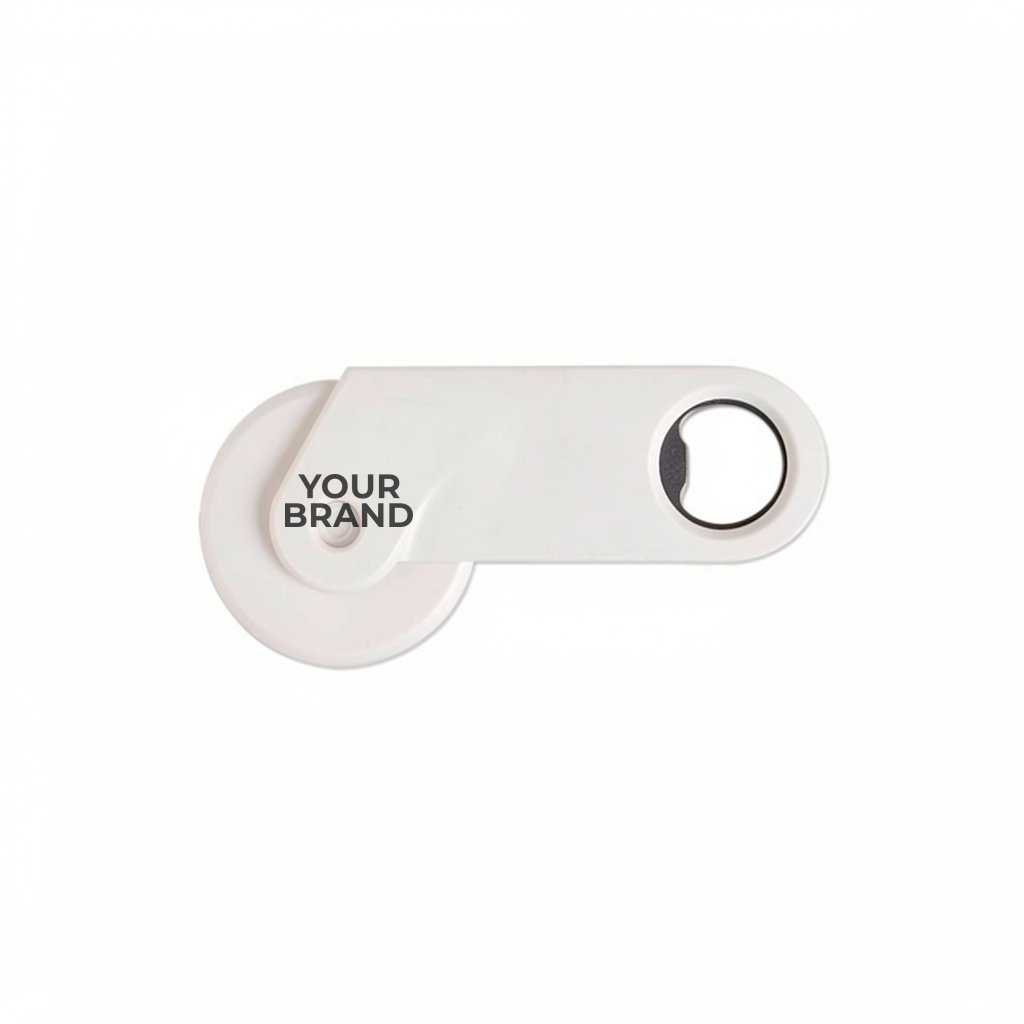 Pizza Cutter with Handle and Bottle Opener