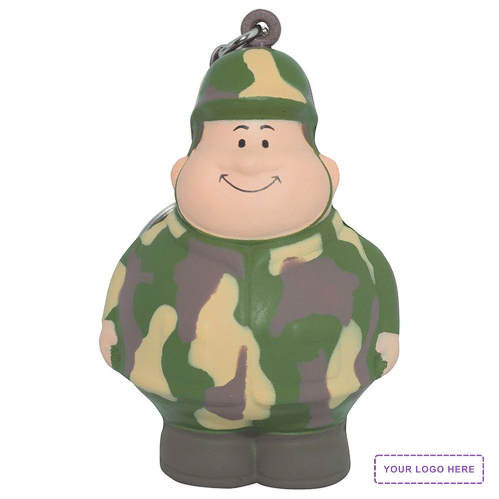 Army Bert Stress Reliever Keyring