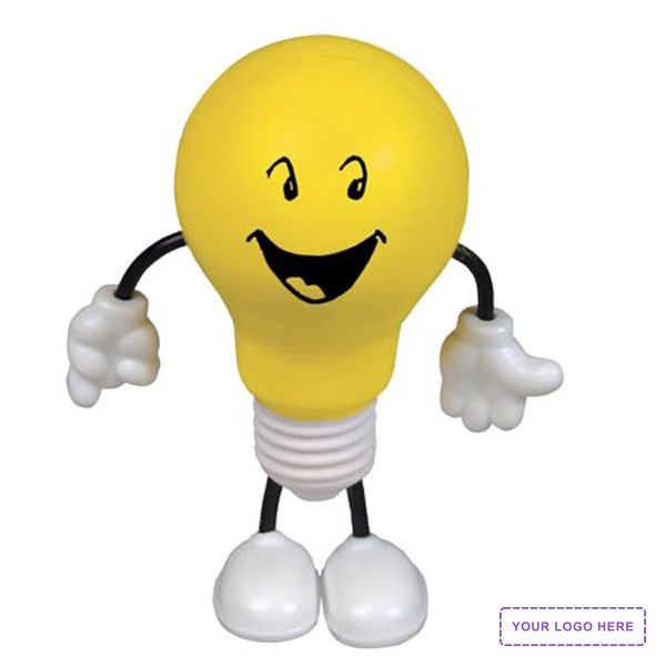 Lightbulb Stress Reliever Figure