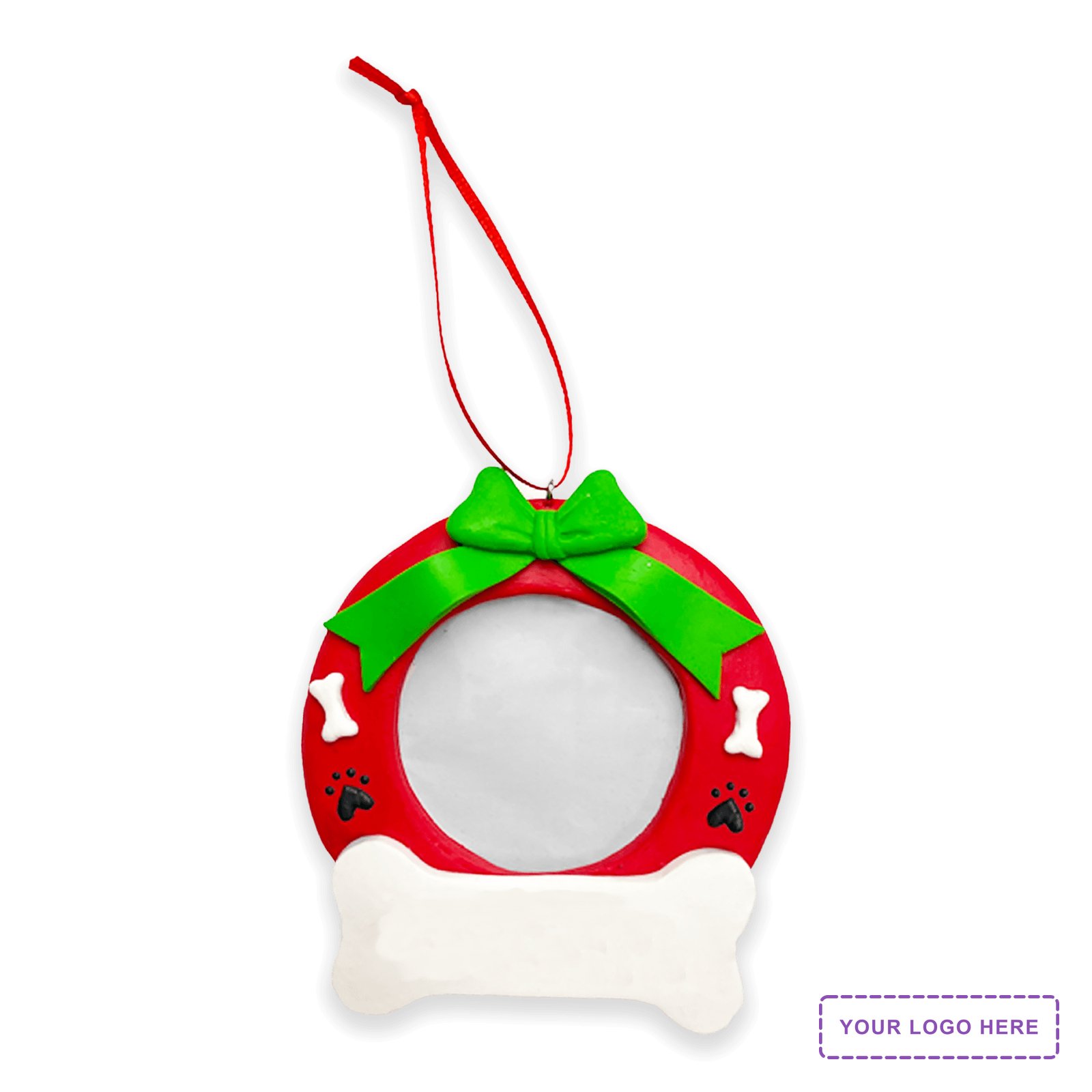 Wreath Picture Frame Ornament