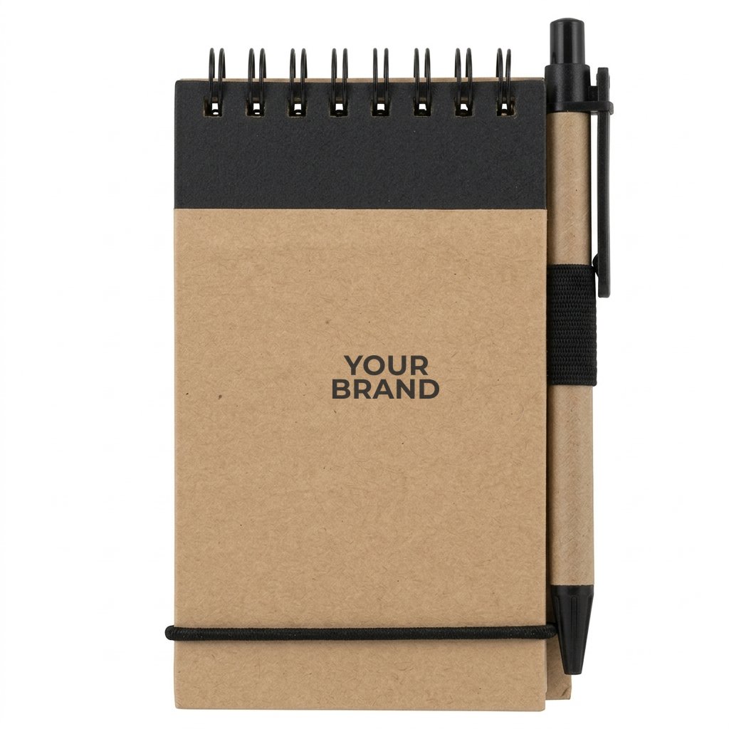 Think Green Recycled Notepad & Pen