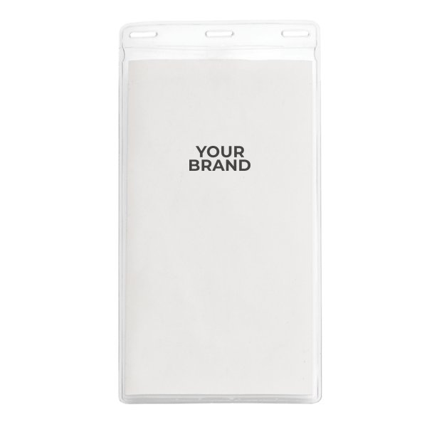 4" x 8" Printed Oversized Vertical Vinyl Pouch