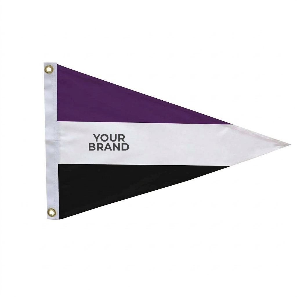 16" x 24" Nylon Pennant Flag Double-Sided