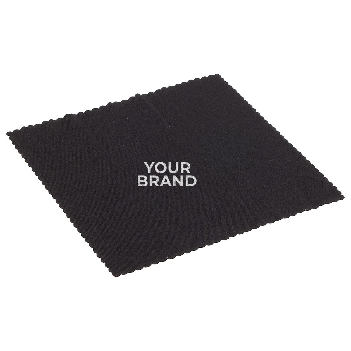6" x 6" 220GSM Microfiber Lens Cloth with Antimicrobial Additive