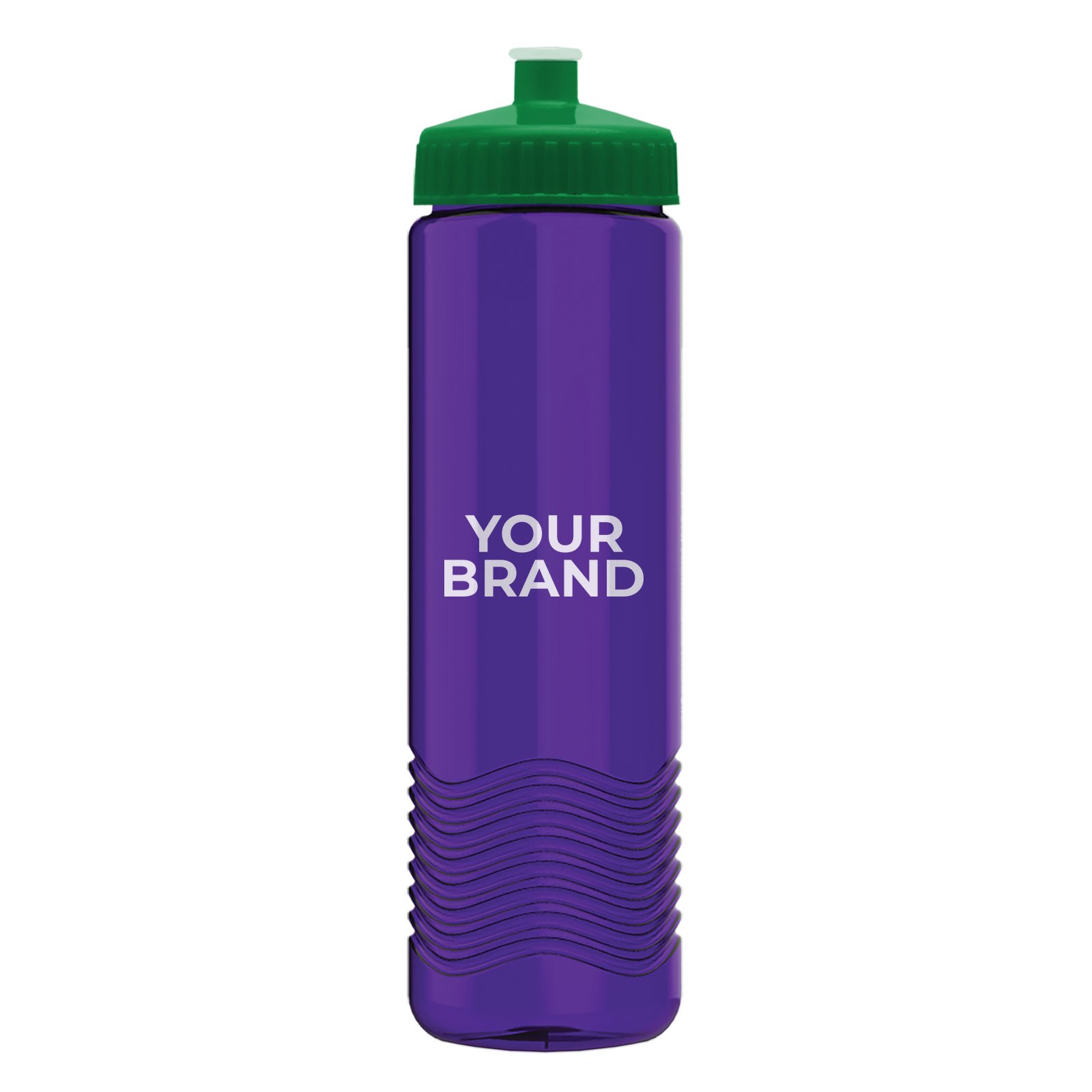 Garyline® Wave Tritan® Bottle with Push-Pull Lid - 24 oz.