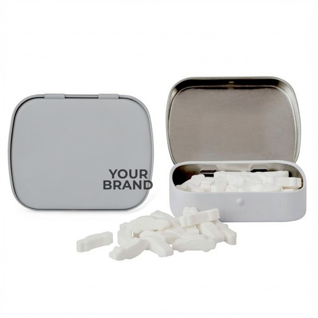 Domed Tin with Car Shaped Mints