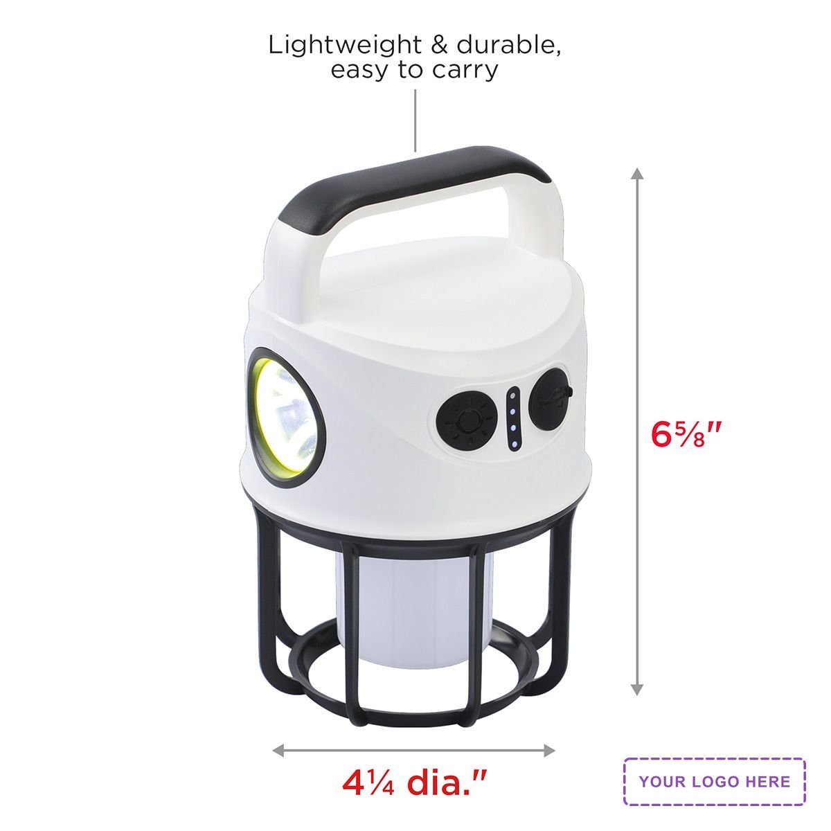 Best Buddy Tools ® Galaxy Rechargeable Combo LED Lantern and Flashlight