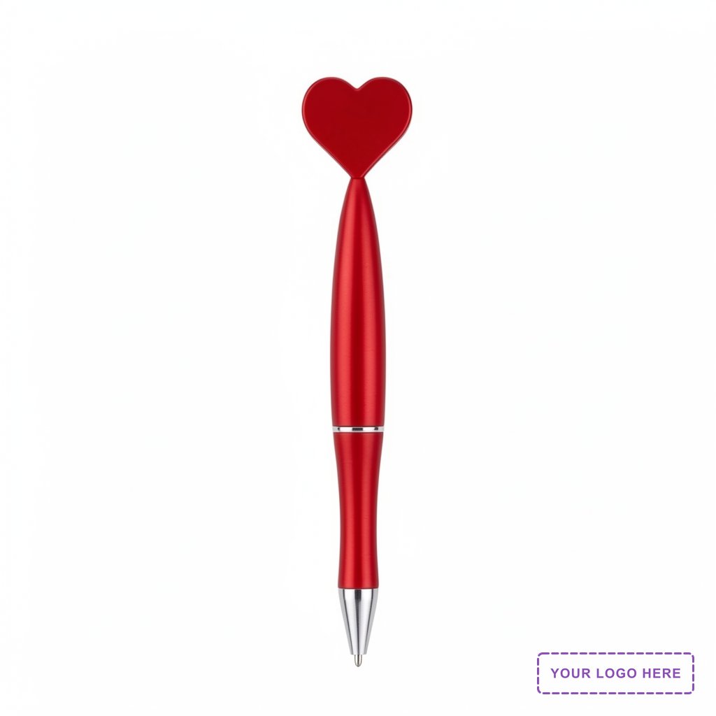 Love Ballpoint Pen - Heart Top
