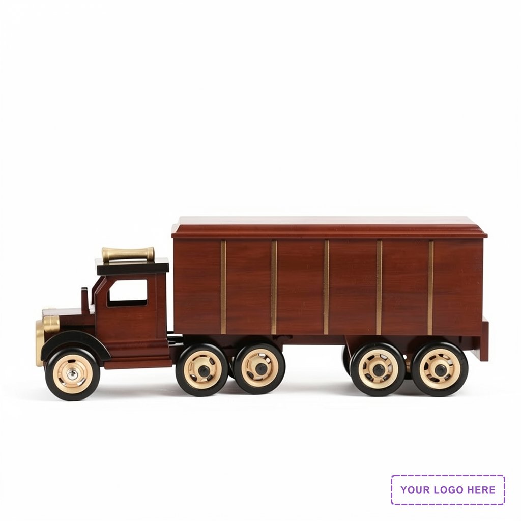 Classic Eighteen Wheeler with Milk Chocolate Almonds