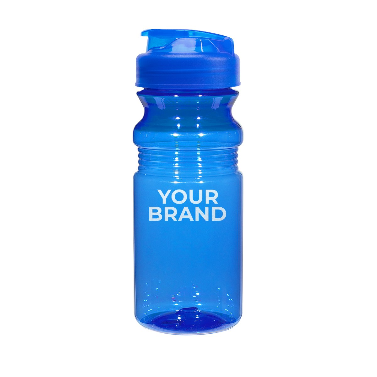 20 Oz. Poly-Clear™ Fitness Bottle With Super Sipper Lid