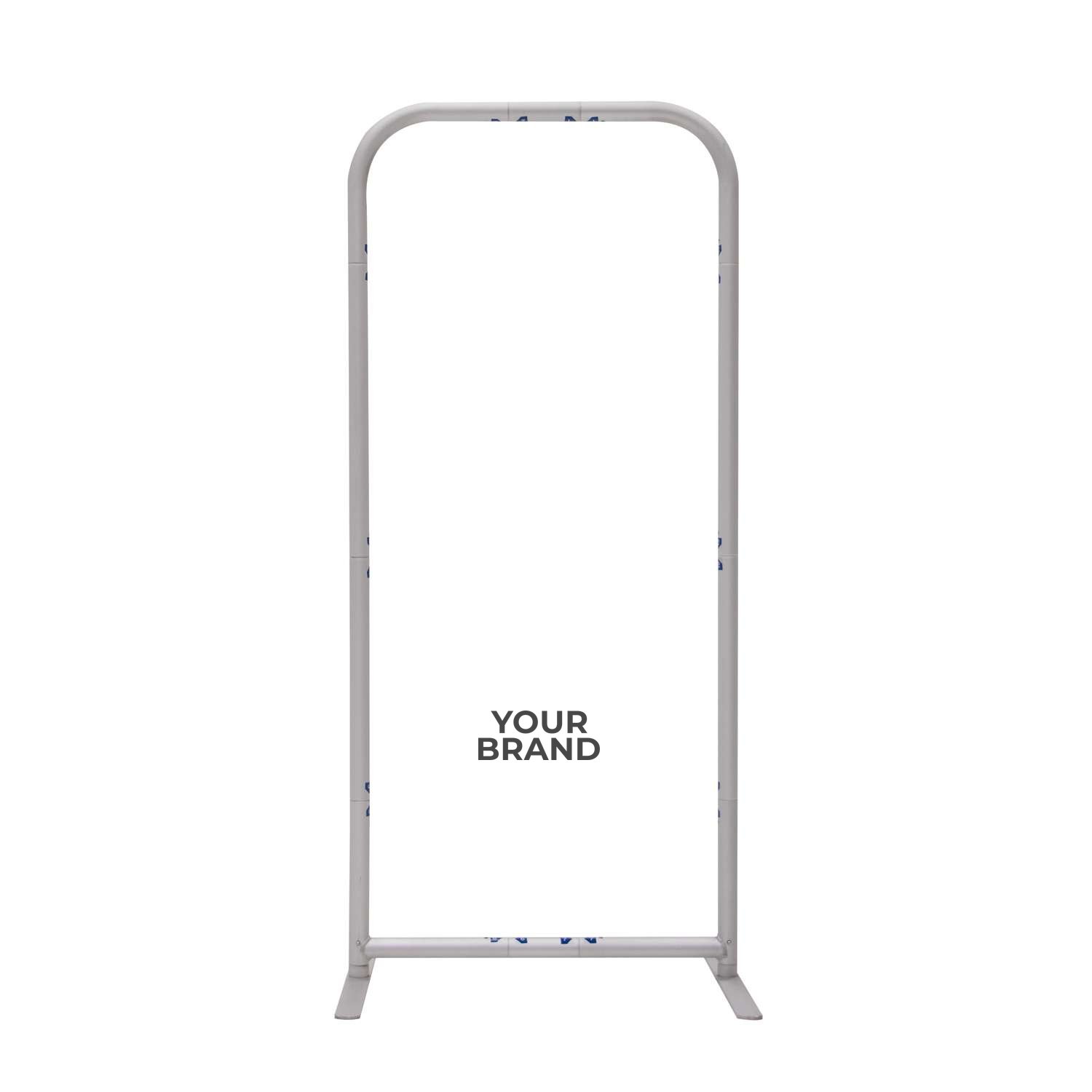 2'W x 54"H EuroFit™ Straight Wall Kit (Recycled Polyester Knit)
