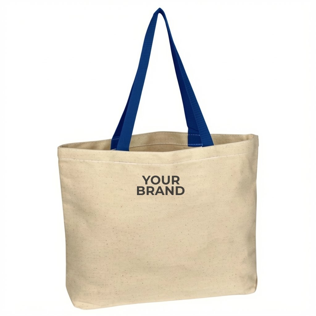 Natural Cotton Canvas Tote Bag