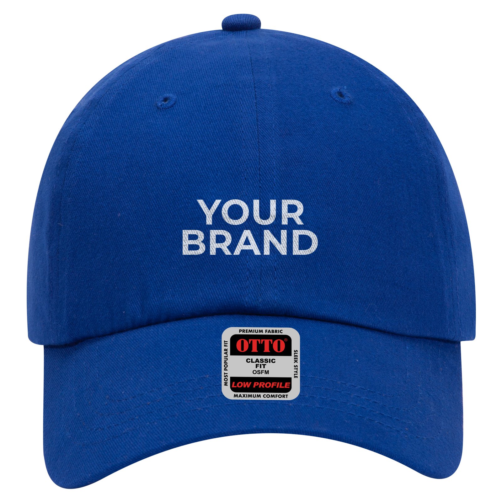 OTTO CAP® 6 Panel Low Profile Baseball Cap