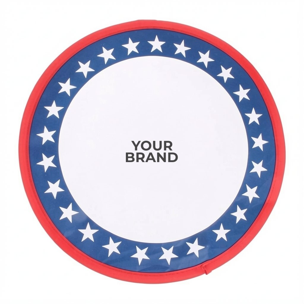 Patriotic Fold Up Flyer with case