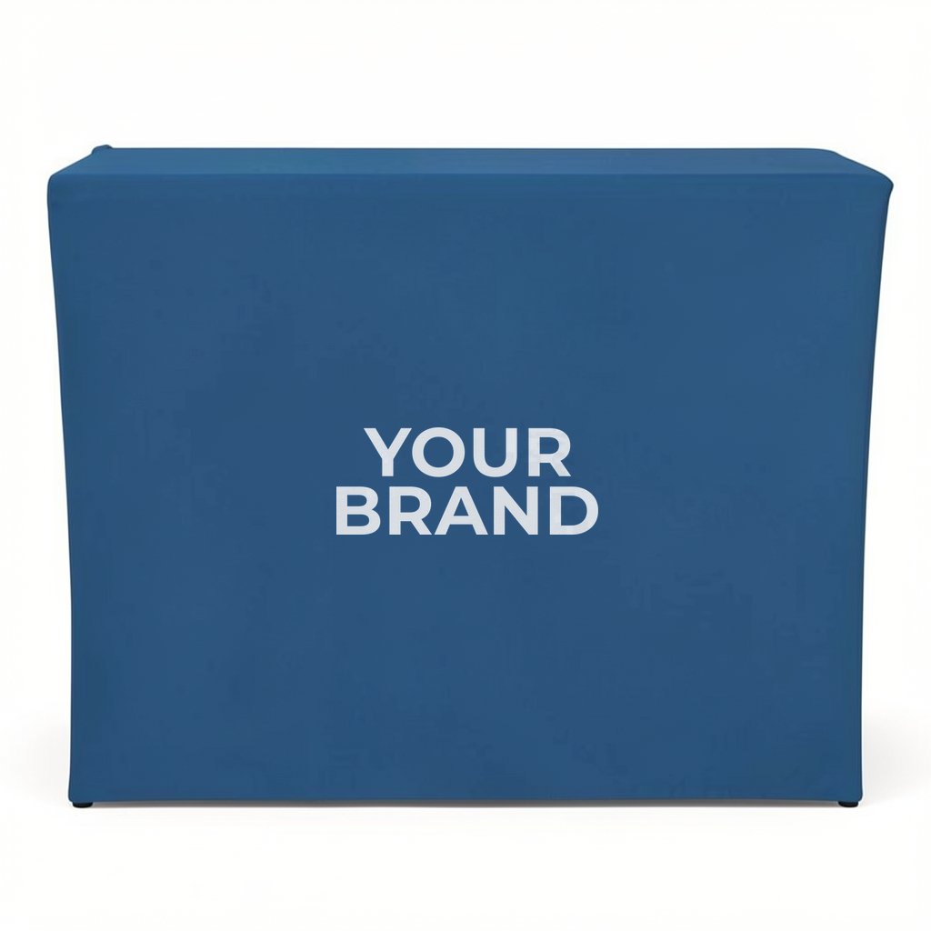 4' Fitted Table Throw (Full-Color Front Only)