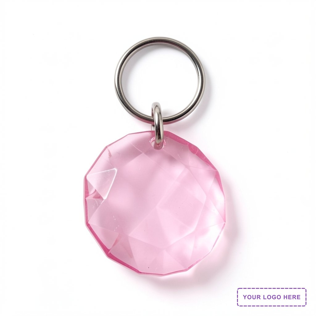 Acrylic Diamond Keychain