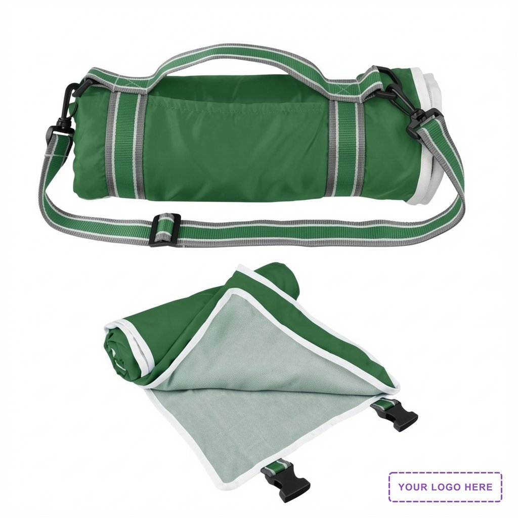 Riverside rPET Roll-Up Blanket With Carrying Handle