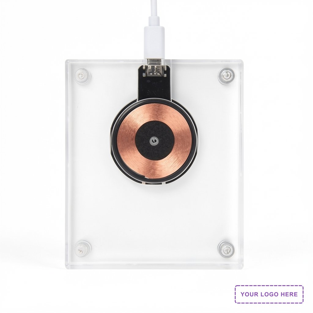 15W Acrylic Light Up Wireless Charger