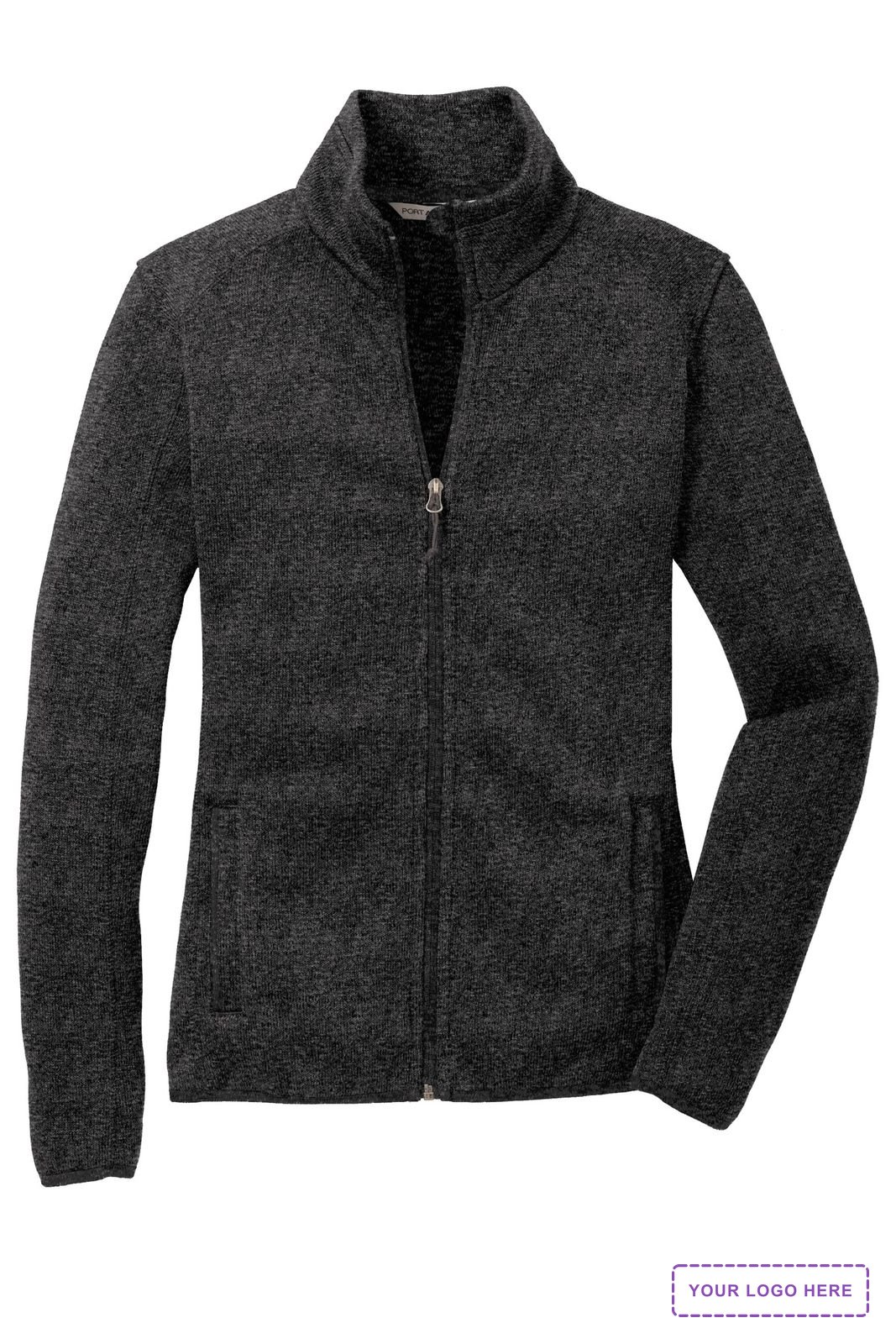 Port Authority Women's Sweater Fleece Jacket. L232