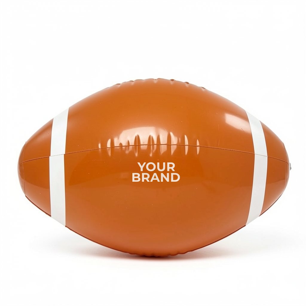 16" Inflatable Football Beach Ball