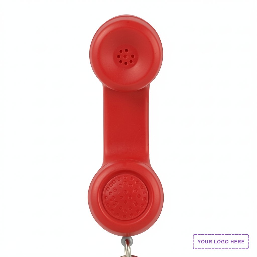 Telephone Receiver Stress Reliever Key Chain