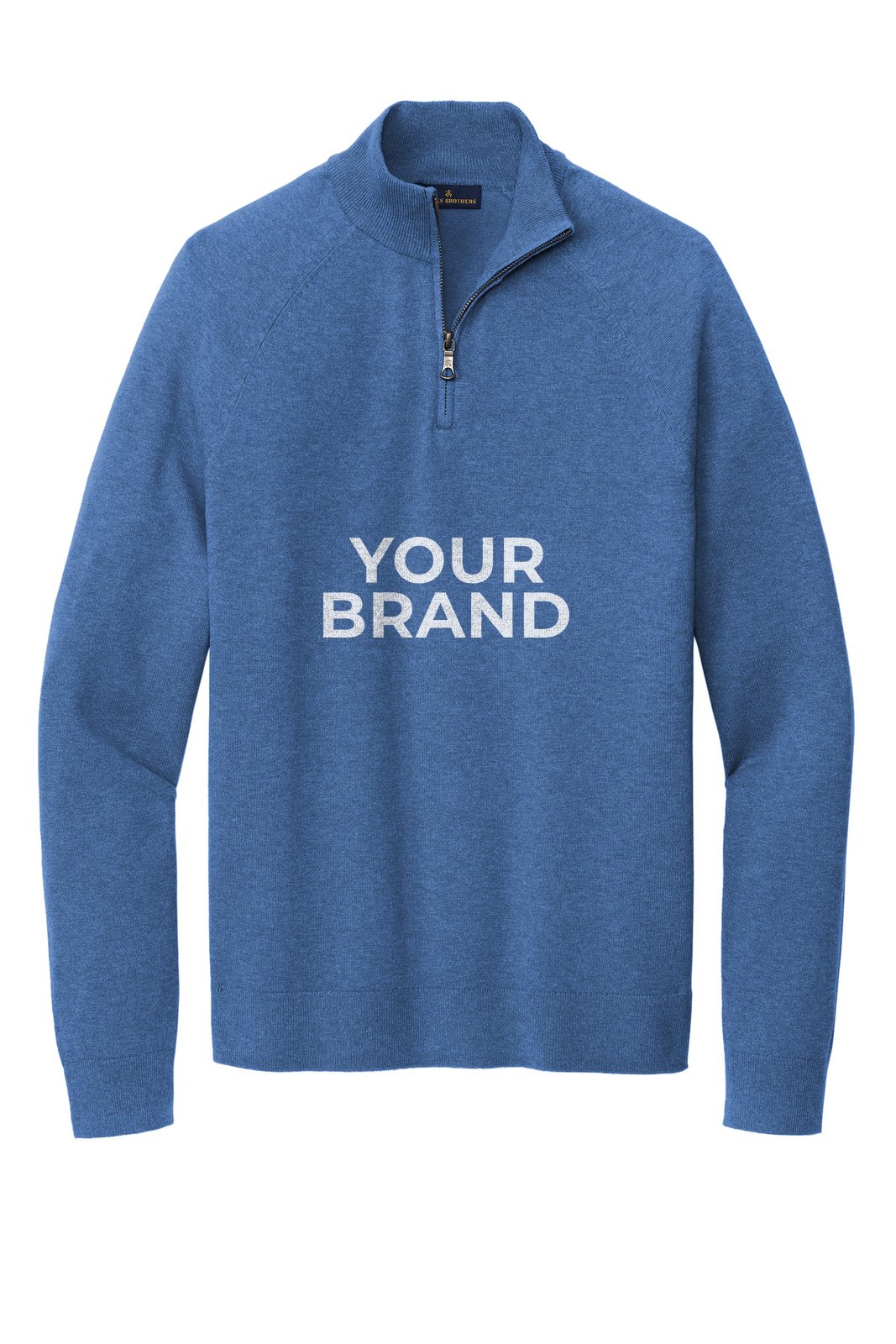 Brooks Brothers Cotton Stretch 1/4-Zip Sweater BB18402