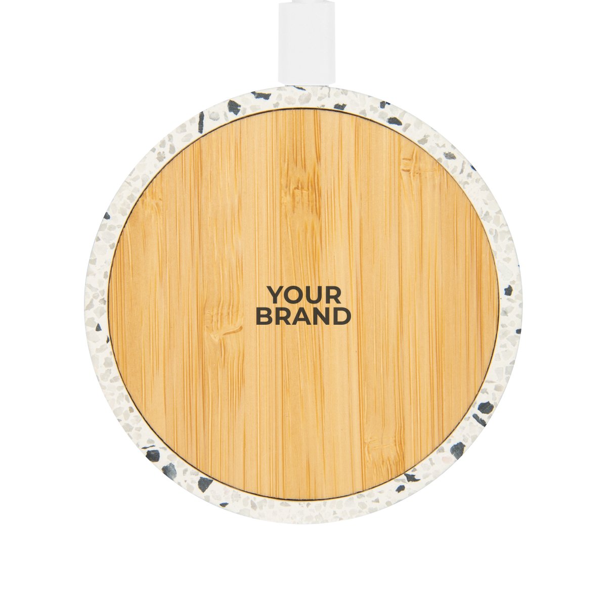 10W Speckle & Bamboo Wireless Charger