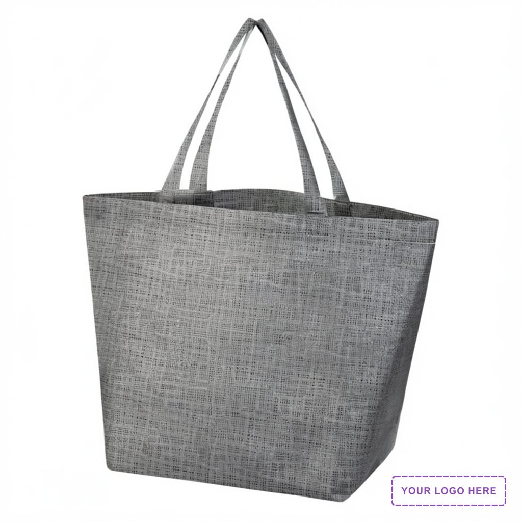 Crosshatch Non-Woven Tote Bag