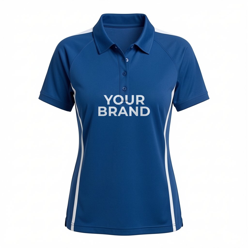 Sport-Tek Women's PosiCharge Micro-Mesh Colorblock Polo. LST685