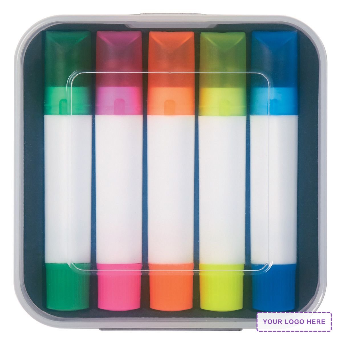 Set Of 5 Gel Wax Highlighters
