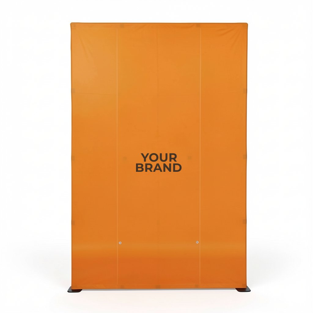 10' Tall Splash Floor Display Wrap Kit (Recycled Polyester Knit)